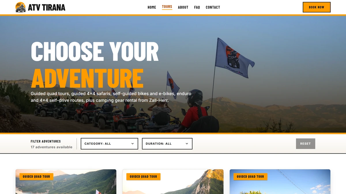 ATV Tirana - Tour index