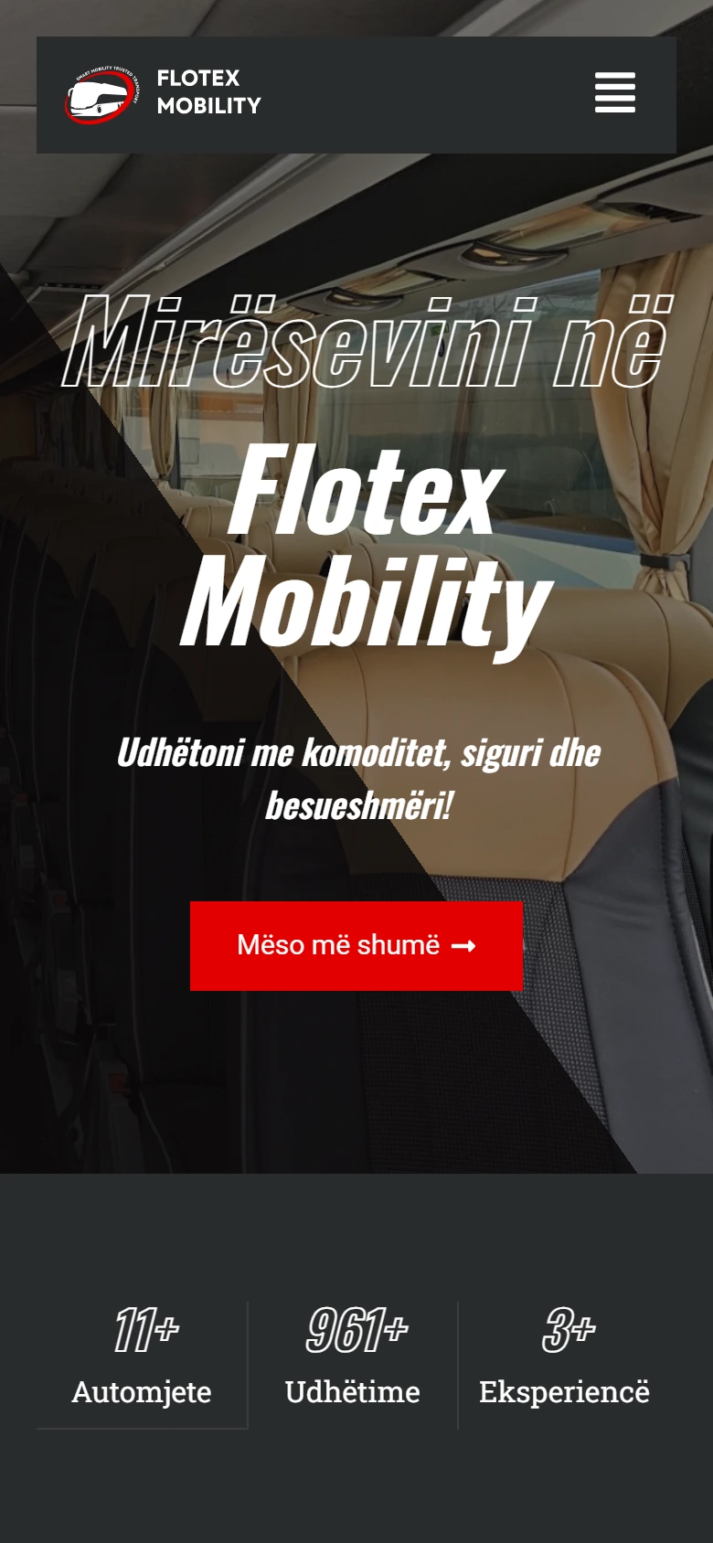 Flotex Mobility on a phone