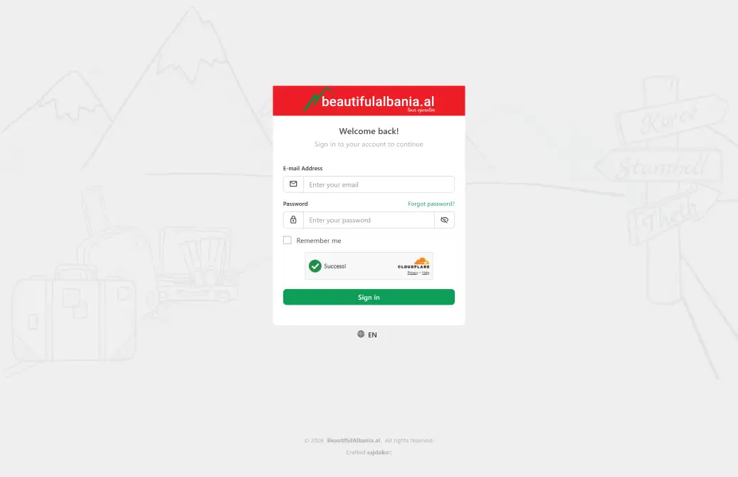 Beautiful Albania CRM