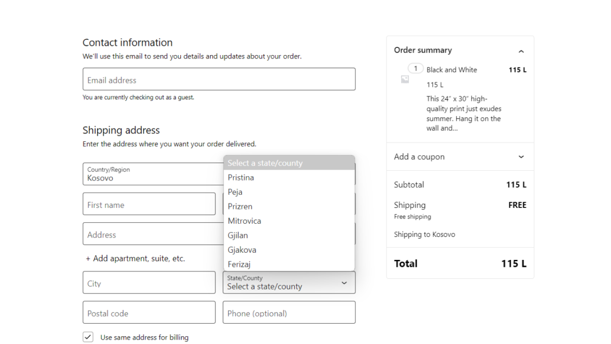 How to Add Kosovo as a Checkout Country in WooCommerce