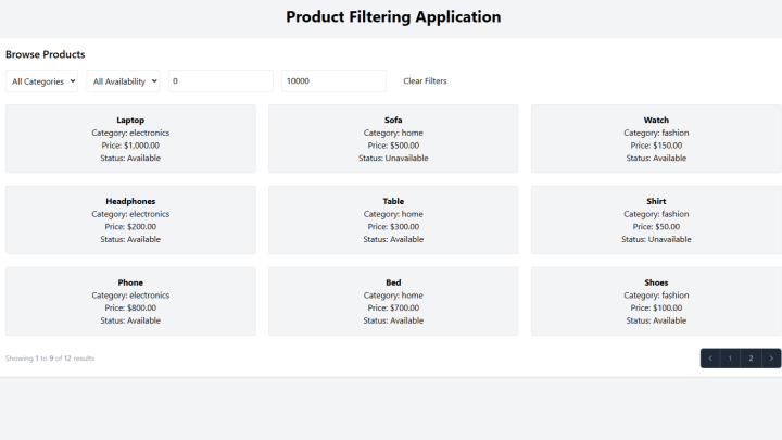 Building a Real-Time Product Filtering System with Livewire in Laravel – Part 1