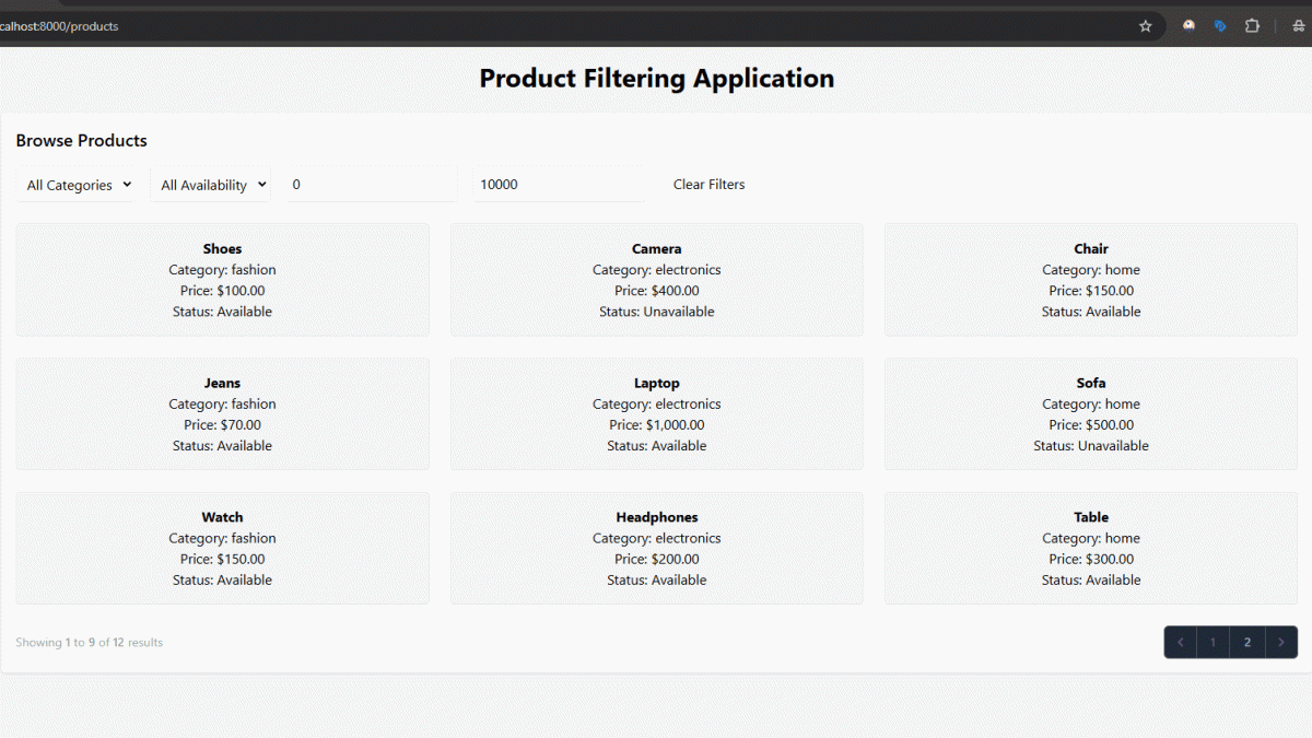 Optimizing and Extending the Livewire Product Filter – Part 4