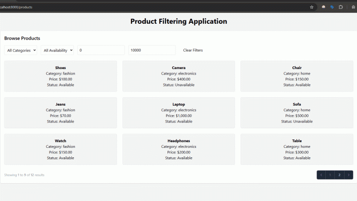 Optimizing and Extending the Livewire Product Filter – Part 4