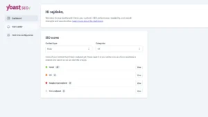 Editing SEO metadata in WordPress with Yoast plugin